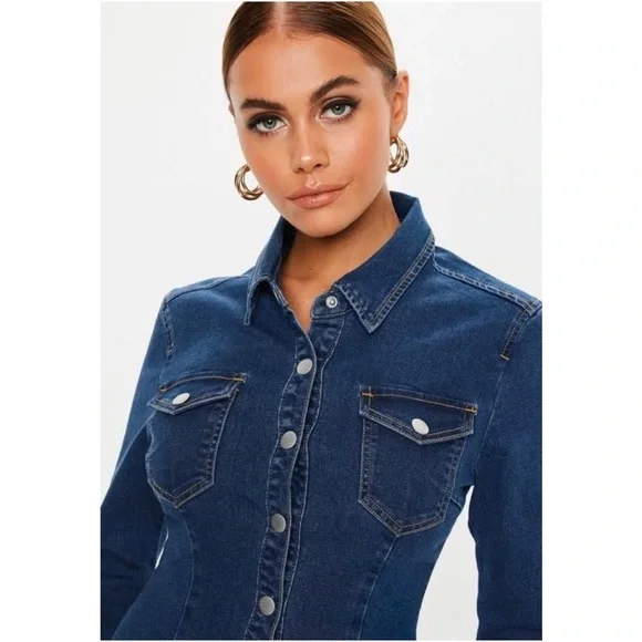 Denim Dress - Picture 3 of 4